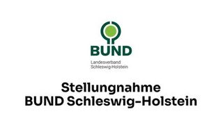Titelbild für Stellungnahme des BUND SH