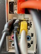 Foto von Computerkabeln
