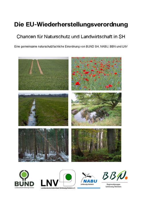 EU-Wiederherstellungsverordnung: gemeinsamer Standpunkt der Naturschutzverbände in SH