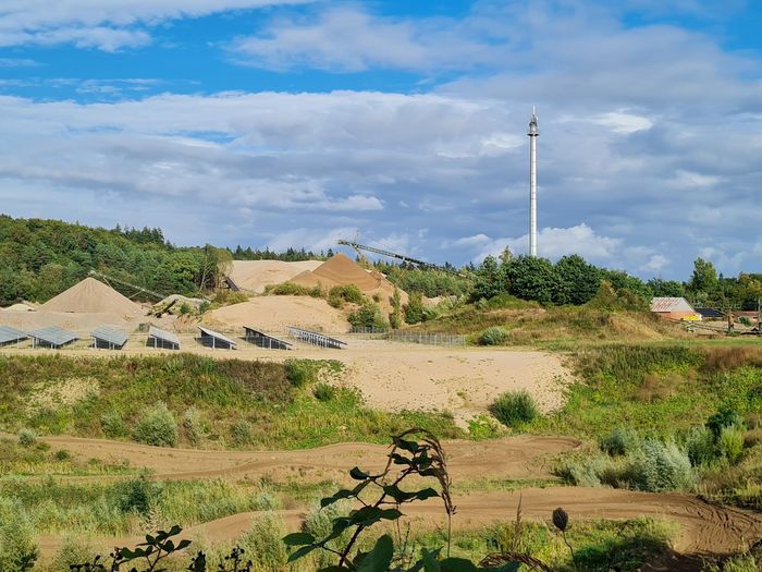 Foto der bestehenden Kiesgrube in Malente