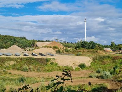 Foto der bestehenden Kiesgrube in Malente